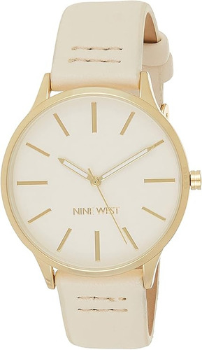 Nine West® Original Reloj De Mano Mujer Piel Vegana 2752gpiv