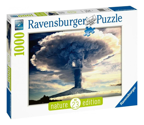 Rompecabezas Ravensburger 1000 Pzs Volcán Etna Italia Puzzle
