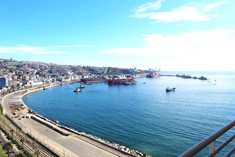 Imagen 1 de 18 de Departamento Con La Mejor Vista Al Mar De Valparaíso