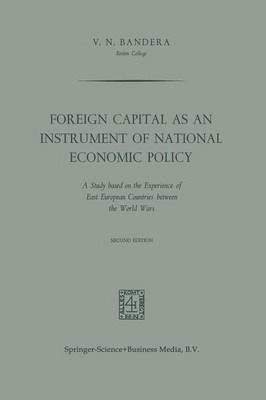 Libro Foreign Capital As An Instrument Of National Econom...