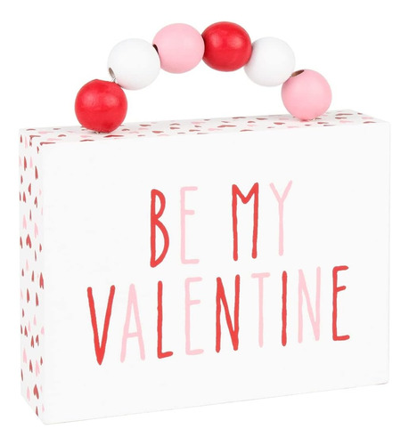 Be My Valentine' Mini Caja De Madera Asa De   De Madera...