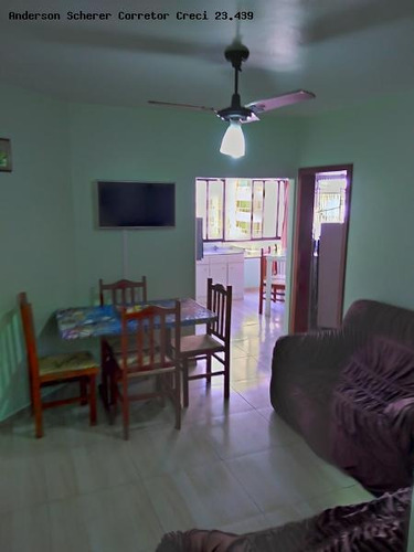 Apartamento Para Temporada Em Itapema, Meia Praia, 2 Dormitórios, 1 Suíte, 2 Banheiros, 1 Vaga - Atp603_1-1019265