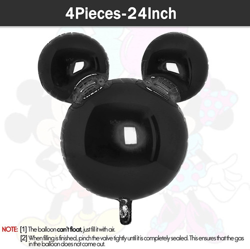 Globos Fiesta Mickey Mouse Disney Cumpleaños Cabeza Mickey E