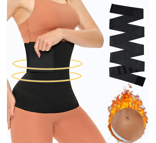 Cinturón De Entrenamiento De Cintura Finetoo Para Mujer, Faj