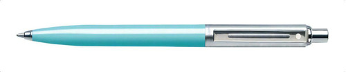 Bolígrafo social Sheaffer Linha Sentinel Sphere, color verde agua/plata