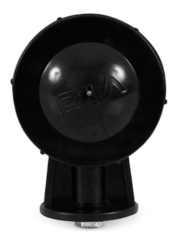 Imagem 3 de 5 de Buzina 12v Vetor Vt301p C/ Compressor A Ar + Cornetão Preta