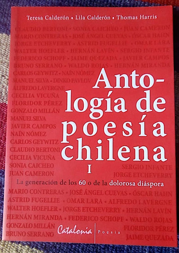 Antología Poesía Chilena Vol 1 Generación Del 60'. Nuevo