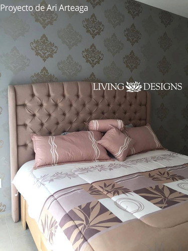 Imagen 8 de 9 de Plantilla Decorativa Living Frances 60 X 80 Gf Stencil