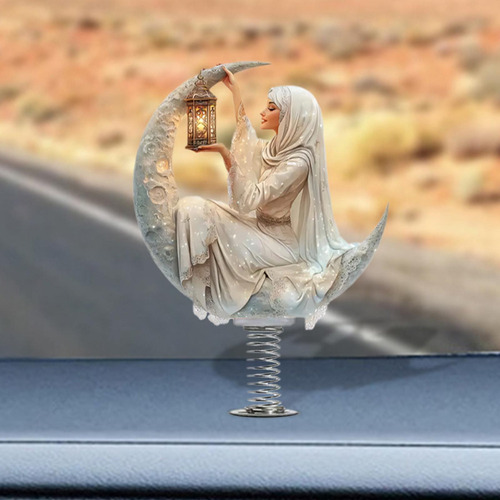 Figura La 2d, Adorno Para El Salpicadero Del Coche,