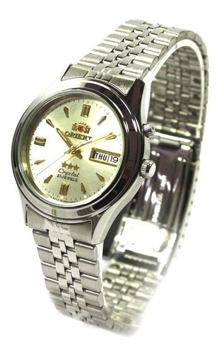 Relógio Orient Masculino Automático Aço Médio Femo301wc9