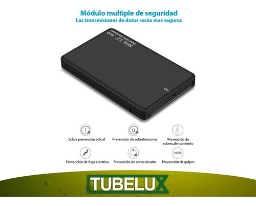 Gabinete Externo Usb 3.0 Para Discos 2.5 De Notebook O Ssd
