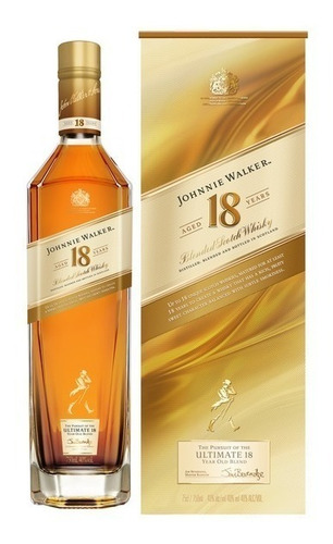 Whisky Johnnie Walker Gold Label 18 Años 750