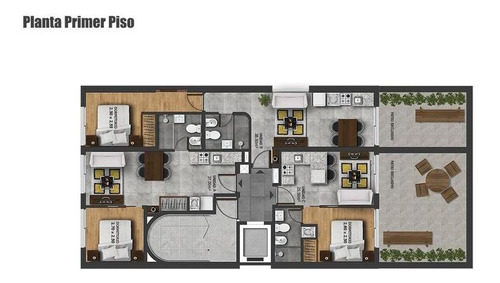 Imagen 3 de 6 de 1 Dormitorio Con Terraza Exclusiva - Oportunidad- Rosario - Rep. De La Sexta
