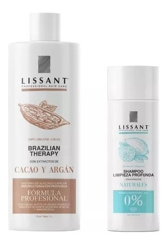 Lissant Alaciado Brazilian Therapy + Regalo Shampoo Limpieza