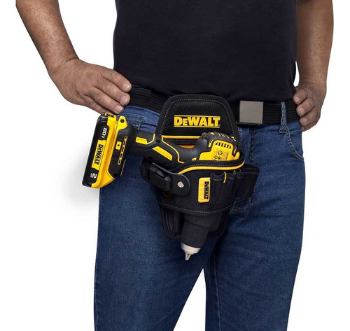 Funda Para Taladro Inalambrico Dewalt Riñonera Piel