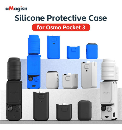Funda Protectora De Silicona Para Cámara Deportiva Dji Osmo