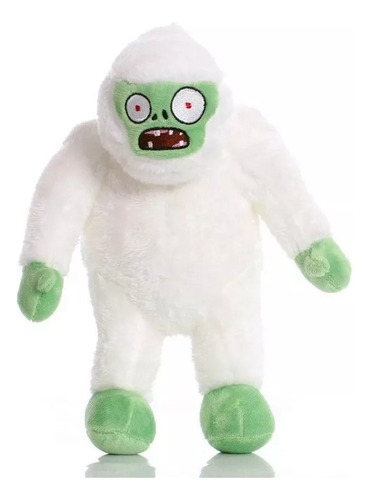 Peluche Hombre De Nieve Yeti De Planta Vs Zombies Blanco