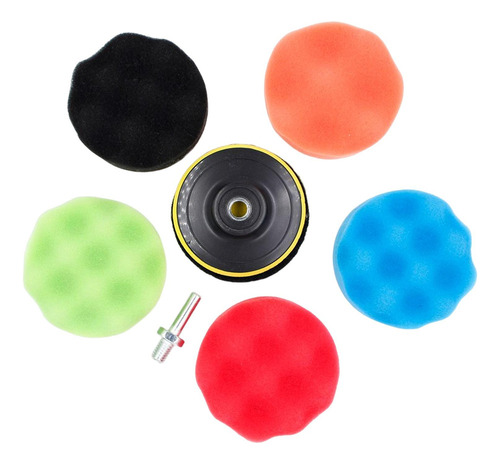 A Kit De Almofada De Polimento Para Carro De 8,7 Polegadas
