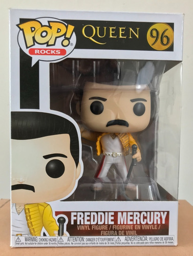 Funko Pop, Freddie Mercury 96, Queen (Usado)