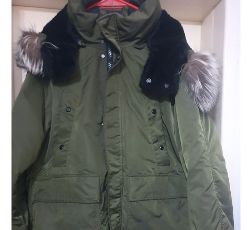Campera Impermeable Selected Hombre Tipo Militar