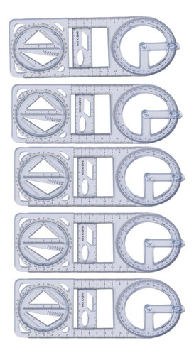 Herramienta De Medición De Regla Geométrica, Plantilla De .