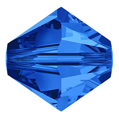 Cuentas De Cristal Azul Zafiro