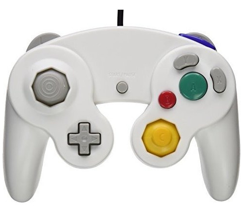 Controlador Para Nintendo Gamecube Blanca.
