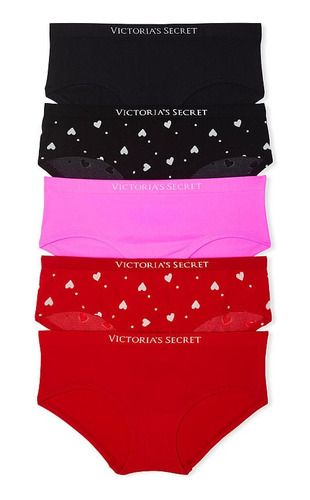 Pack X 5: Bragas Hiphuggers Victoria's Secret Hipsters