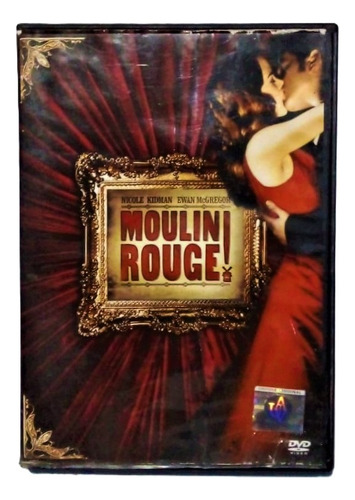 Dvd Película Moulin Rouge - Dirigida Por Baz Luhrmann - 2001 (Usado)