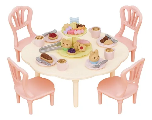 Set De Fiesta Calico Critters Sweets De Dollhouse Accessorie