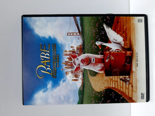 Dvd Original Do Filme Babe O Porquinho Atrapalhado Na Cidade