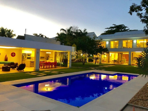 Imagem 2 de 30 de Novo Leblon Mansão À Venda R$9.950.000,00 Com 5 Suítes, Área Gourmet Completa, Piscina - Casa Totalmente Modernizada E Reformada. - Mix5194i - 32489194
