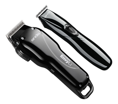 Imagen 2 de 6 de Combo Máquinas Andis Inalámbrica Li + Patillera D8 Barberia
