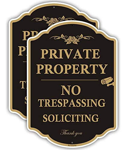 Señal De Propiedad Privada, Señal De No Traspasar, Se...