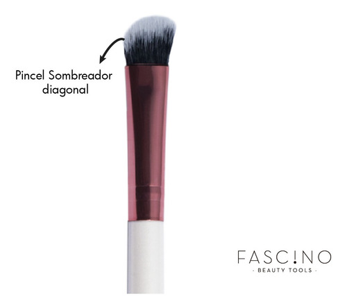 Set 7 Brochas Y Pinceles De Maquillaje Crueltyfree Fascino
