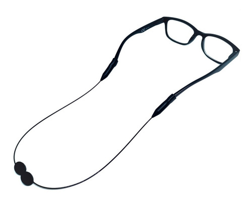 2 Pack Sujetador De Lentes Correa Ajustable Sujeta Lentes Color Negro