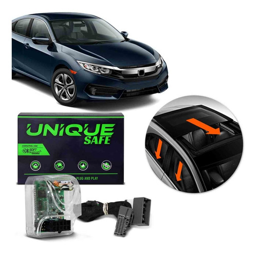 Módulo Subida Vidro Elétrico Civic G10 2019 2020 Teto Solar