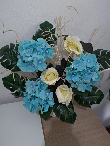 Flor Azul Tiffany | MercadoLivre 📦
