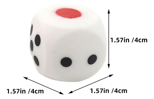 Juguete Elástico Para Descomprimir Dados, 2 Unidades, Juguet