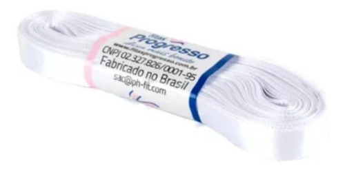 Fita De Cetim Progresso 10mm - 10m Cor 201 Branco - 01 Unida