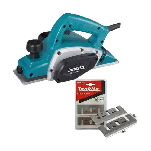 Plaina Elétrica Manual Makita M1902b 580w +par Lamina Reserv