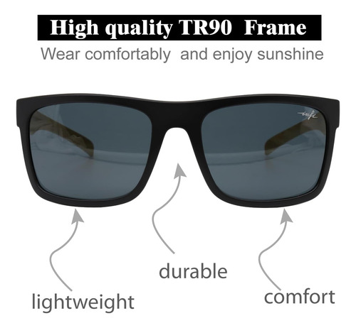 Infi Pesca Gafas De Sol Polarizadas Para Hombres Conducir Co