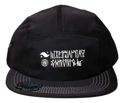 Boné Chronic Five Panel Lixomania Preto 23/072 Pixador Sp