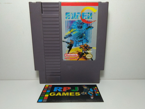 Super C Contra Original Nintendo Nes - Loja Centro Rj - &&