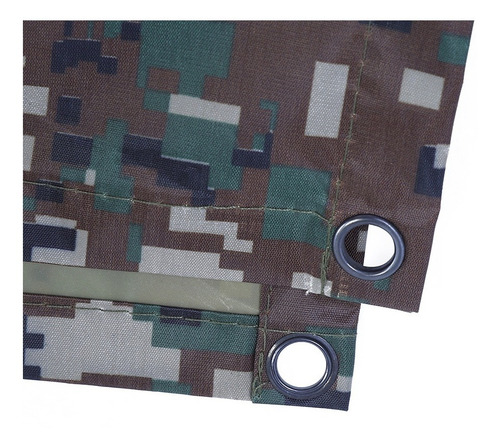 Poncho De Abrigo De Lluvia Ripstop Con Capucha Militar Imper