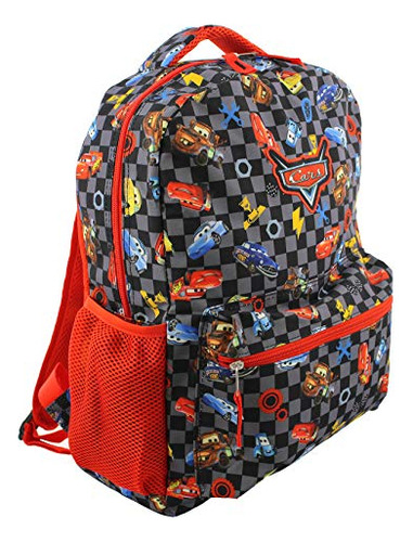 Mochila Escolar Disney Cars Para Niños Y Niñas, 16 Pulgadas,