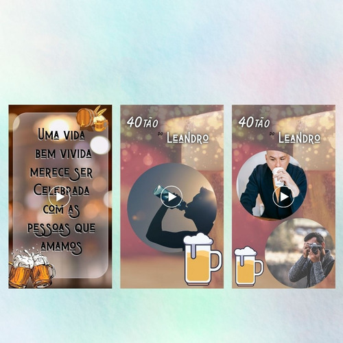 Convite Em Vídeo Com Foto E Música Boteco