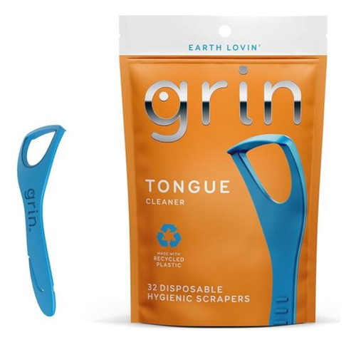 Limpiador De Lengua Desechable Grin 32 Unidades