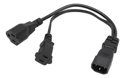 Divisor Iec320 C14 A Nema 1 15r 5 15r Y, 30 Cm, Pvc Hembra
