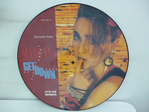 Madonna Get Down Picture Disc 12 Ingles Jcd055